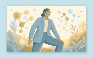 Person confidently standing outdoors, symbolizing hope and informed decision-making about chronic knee pain cellular therapy.