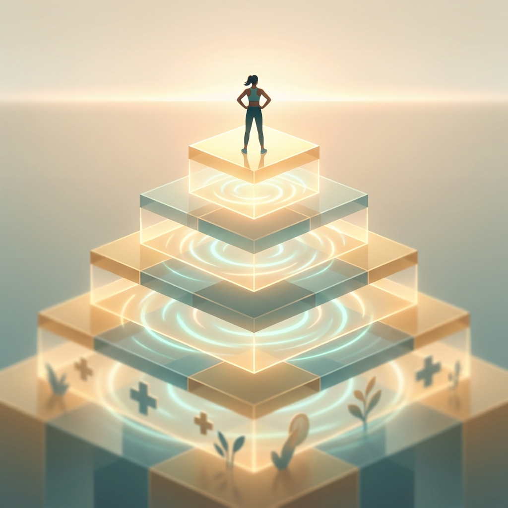 Five-tier hierarchy pyramid representing the best medicine for joint pain options ranked by lasting relief