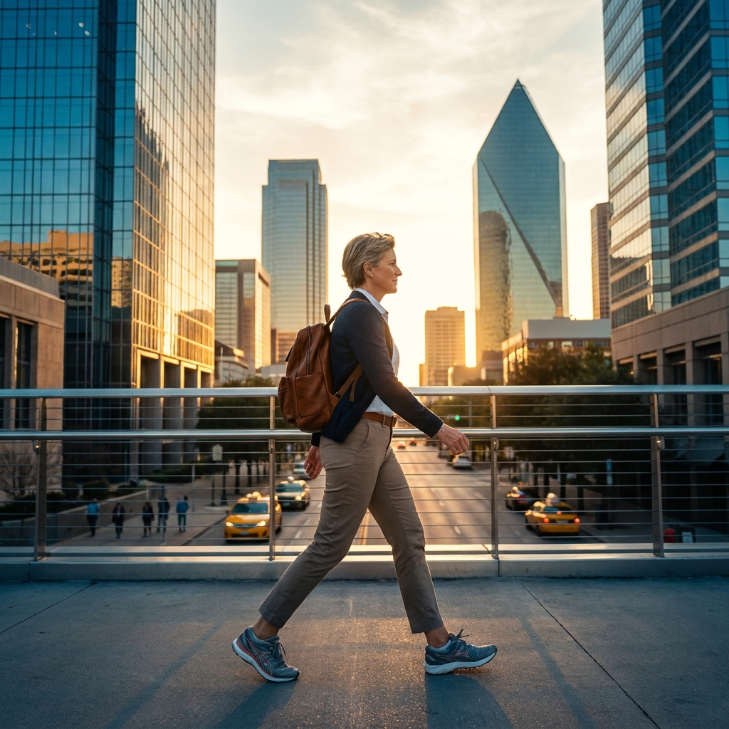 Active Dallas patient enjoying pain-free movement after PRP therapy in Dallas, Texas