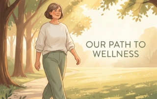 Person walking freely outdoors, representing hope for those exploring how to avoid knee replacement surgery