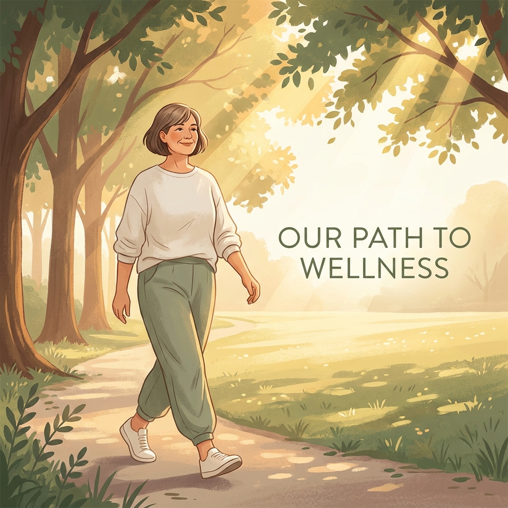 Person walking freely outdoors, representing hope for those exploring how to avoid knee replacement surgery